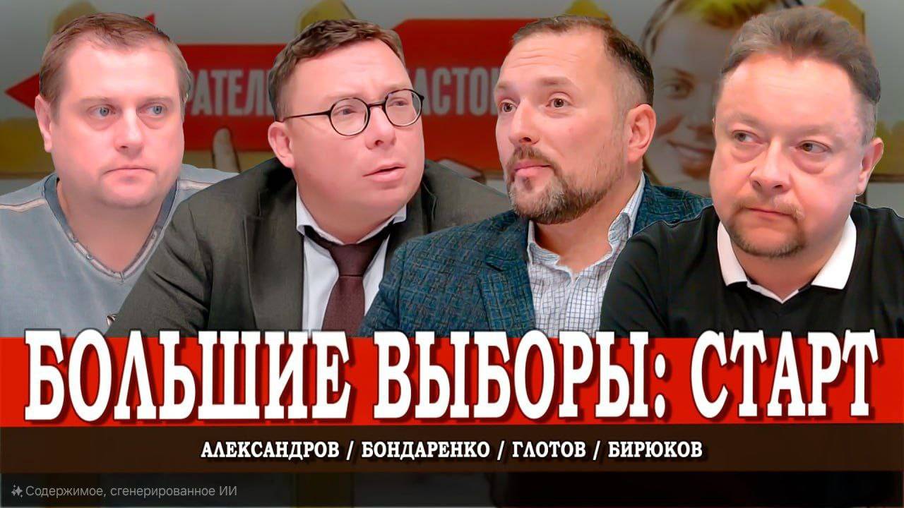 Итоги выборов 2025 года, или К чему готовиться в 2026-м | Глотов | Александров | Бондаренко